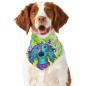 Preview: Hunde-Bandana Tootsi - Popart Hundedesign, 100 % Polyester, 70x30 cm, verstellbar, waschbar